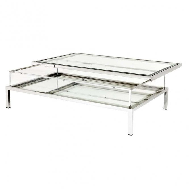 Eichholtz Eichholtz Harvey Rectangular Sliding Top Coffee Table